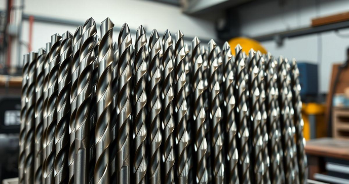 Brocas Extra Longas de Aço Rápido para Perfurações Precisão Brocas Extra Longas de Aço Rápido para Perfurações Precisão