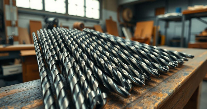 Descubra como as Brocas Longas em Aço Rápido Transformam Seus Projetos!